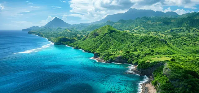 Repérer la Martinique : une perle des Antilles sur le globe terrestre